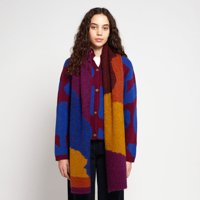 Bobo Choses Woman Intarsia Scarf Multicolour