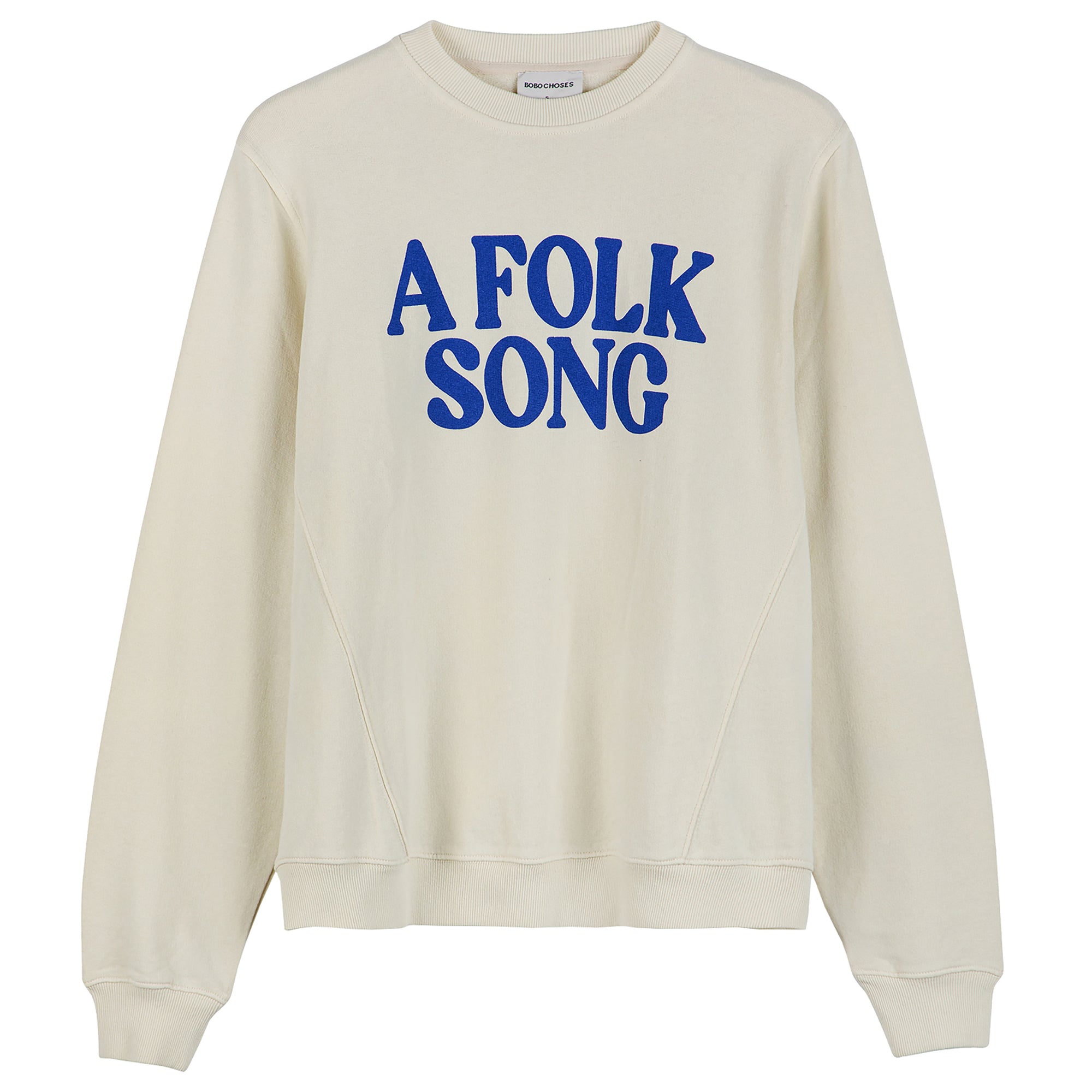 Bobo Choses Woman A Folk Song Sweatshirt Cream