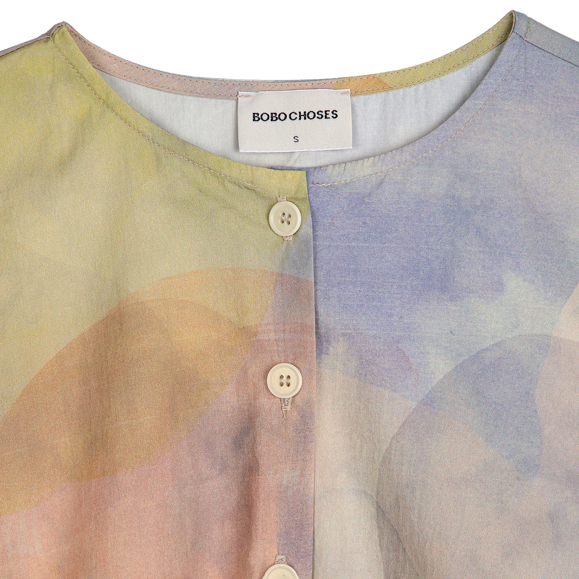 Bobo Choses Woman Blouse Multicolour Skylight Print