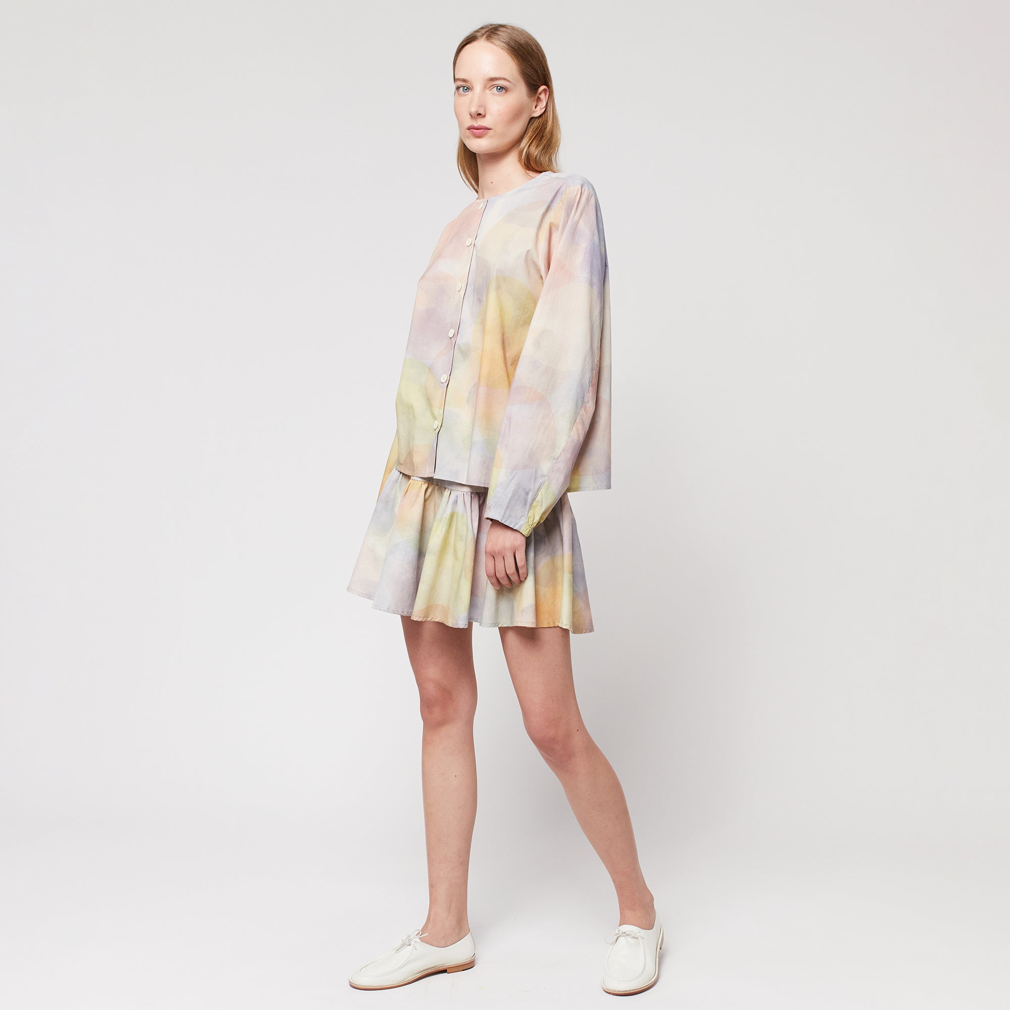 Bobo Choses Woman Blouse Multicolour Skylight Print