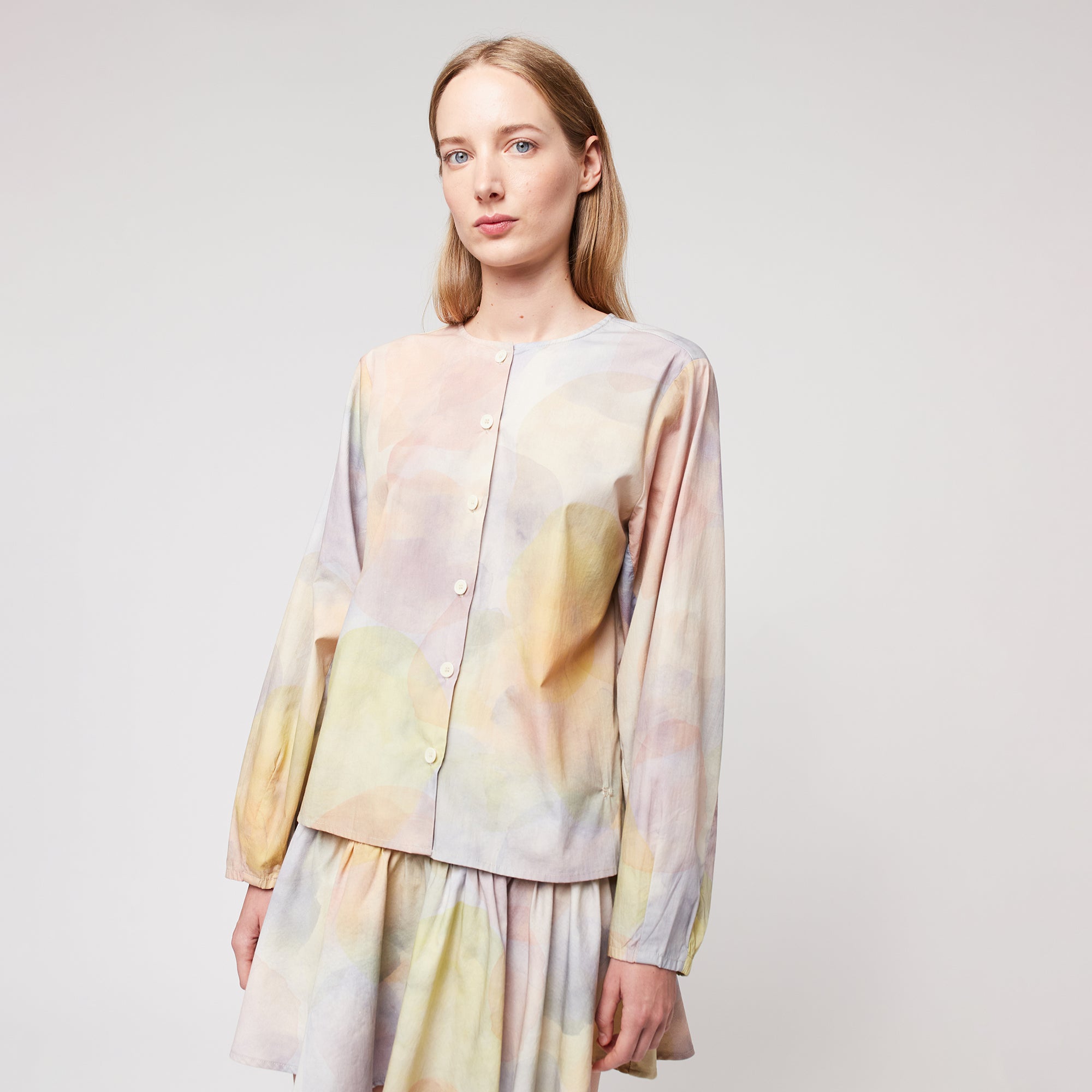 Bobo Choses Woman Blouse Multicolour Skylight Print