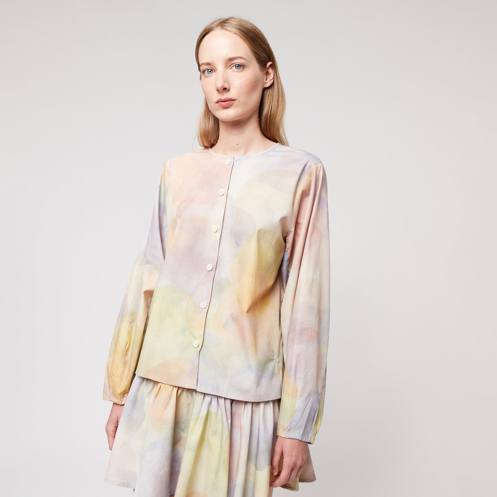 Bobo Choses Woman Blouse Multicolour Skylight Print