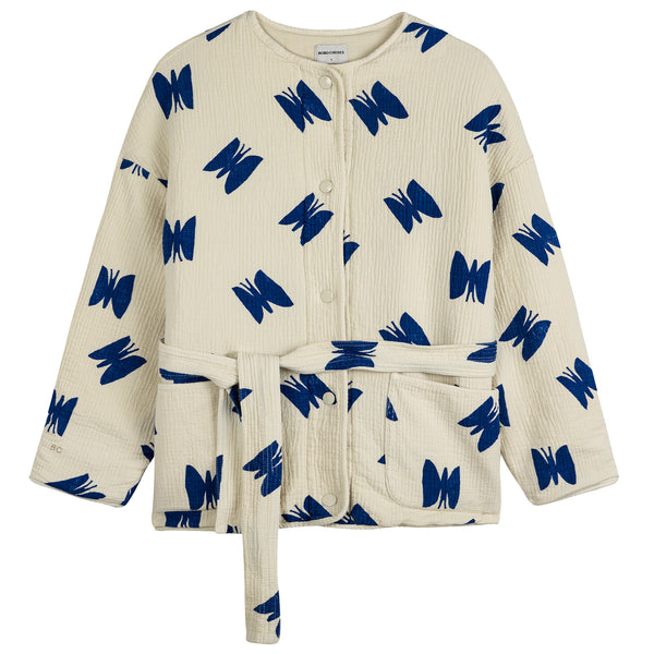 Bobo Choses Woman Butterfly All Over Padded Jacket Cream - Advice