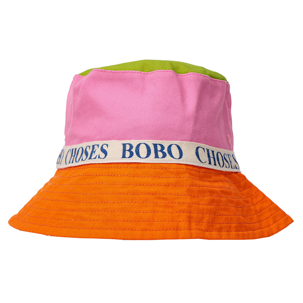 Bobo Choses Unisex Colourblock Bucket Hat Multicolour