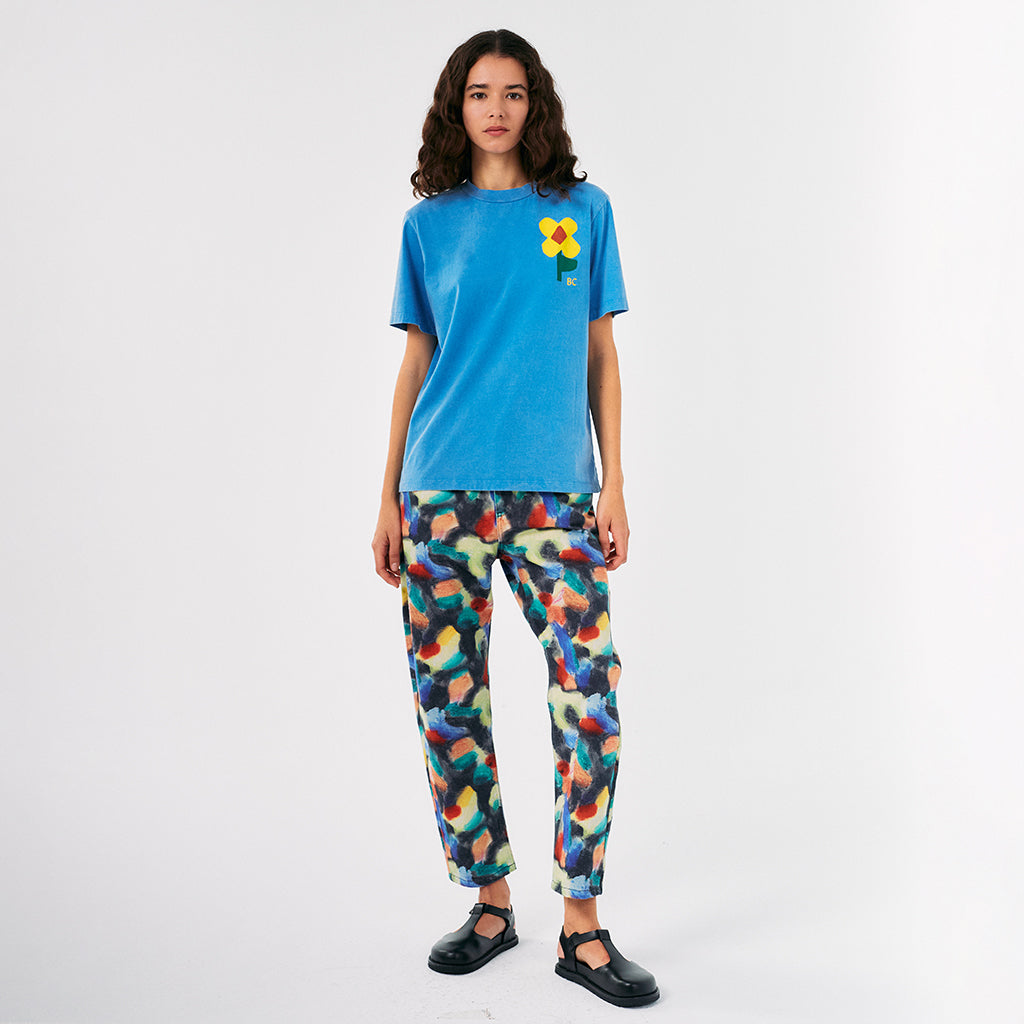 Bobo Choses Woman Tapered Pants Fantasy World Print Multicolour