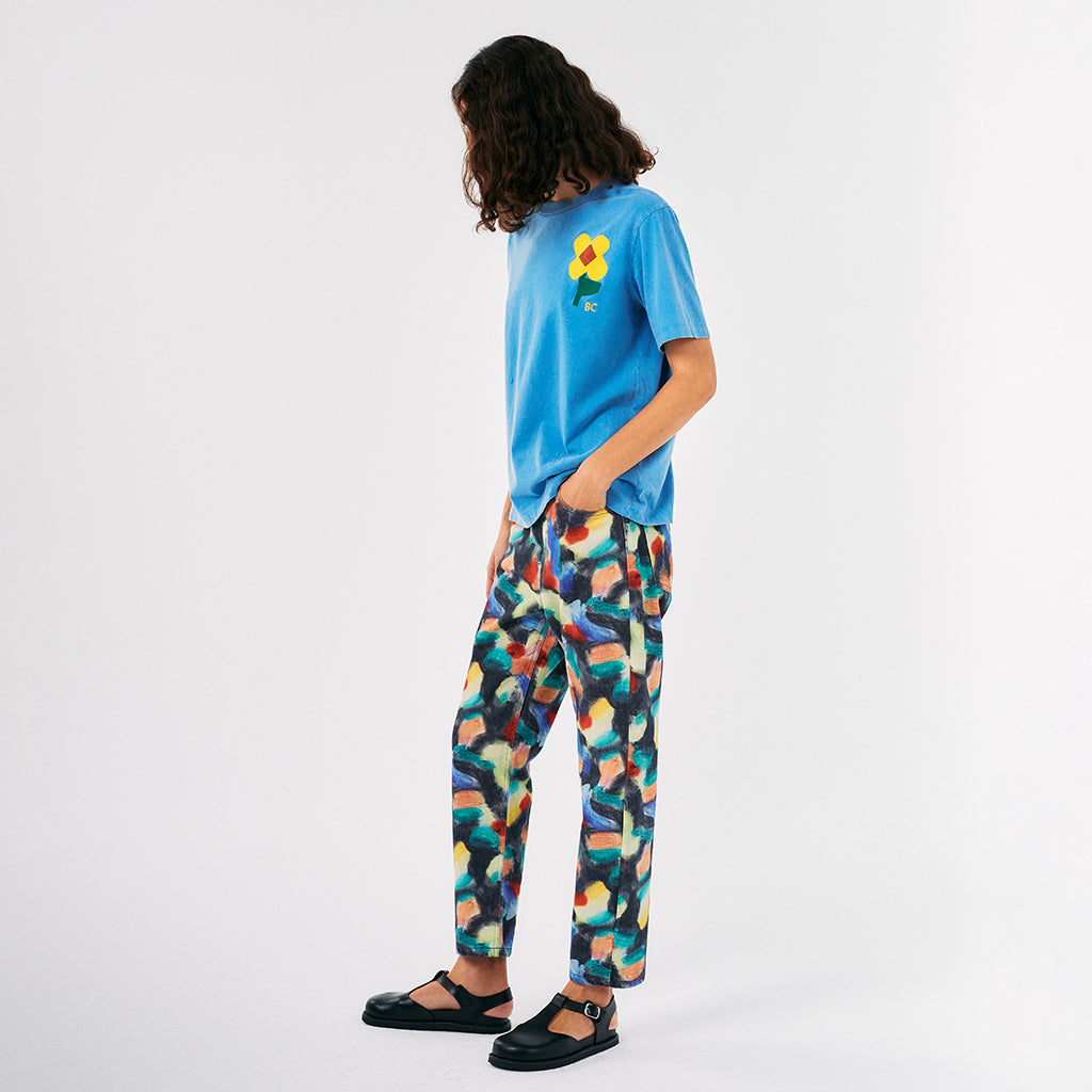 Bobo Choses Woman Tapered Pants Fantasy World Print Multicolour