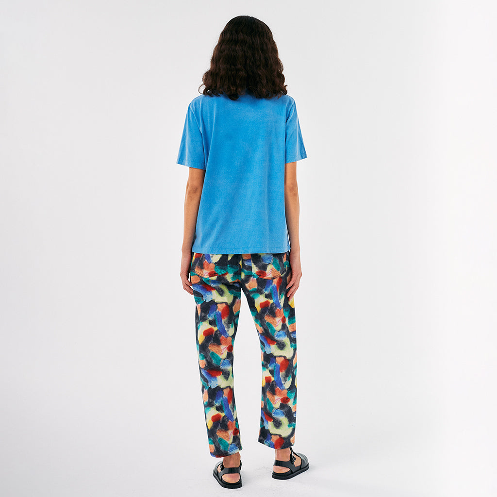 Bobo Choses Woman Tapered Pants Fantasy World Print Multicolour