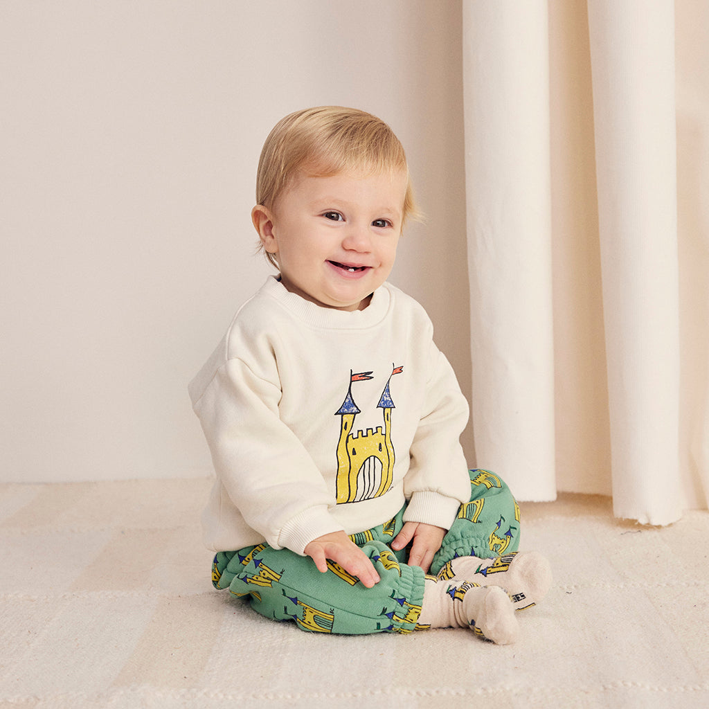 Bobo Choses Baby Faraway Castle Sweatshirt Cream