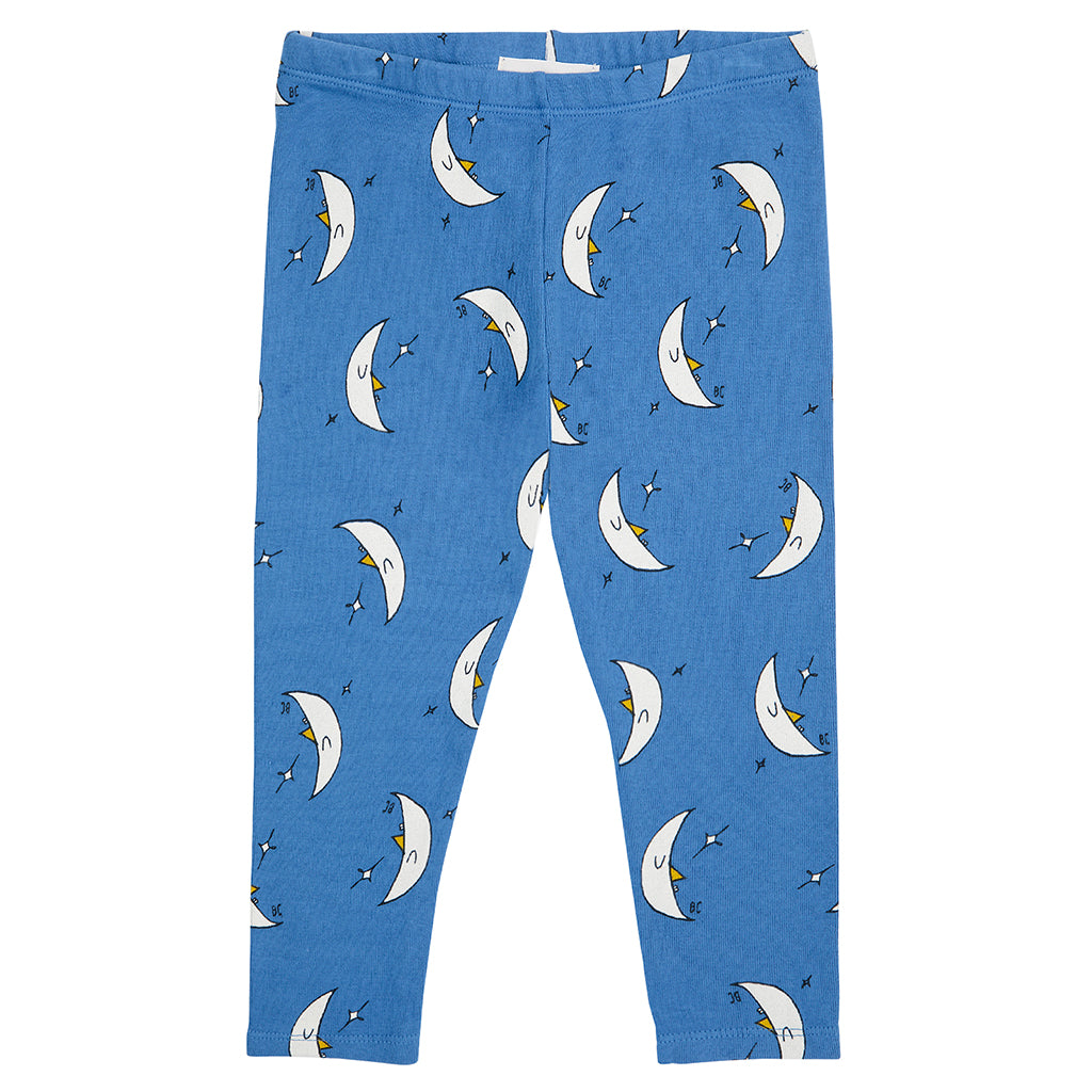 Bobo Choses Baby Beneath The Moon All Over Leggings Blue