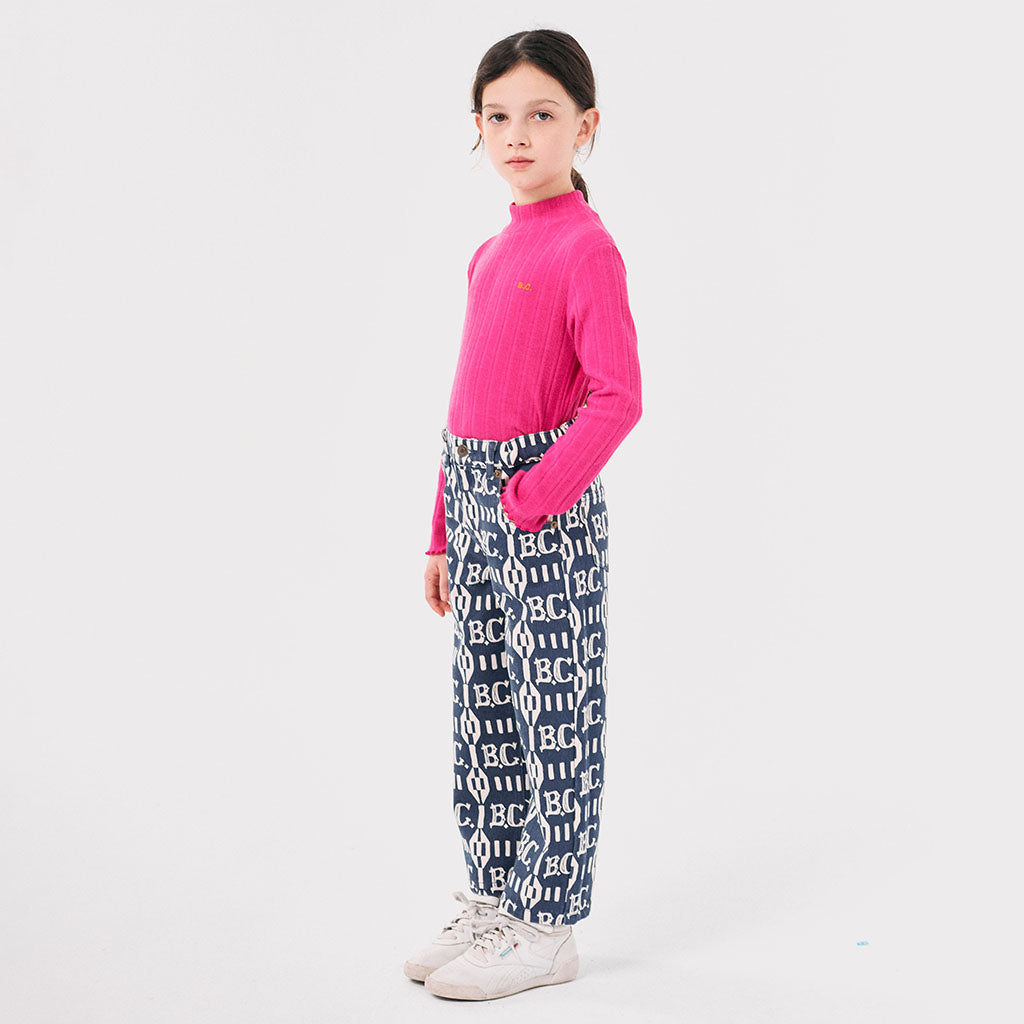 Bobo Choses Child Fantasy Turtleneck T-shirt Fuchsia Pink