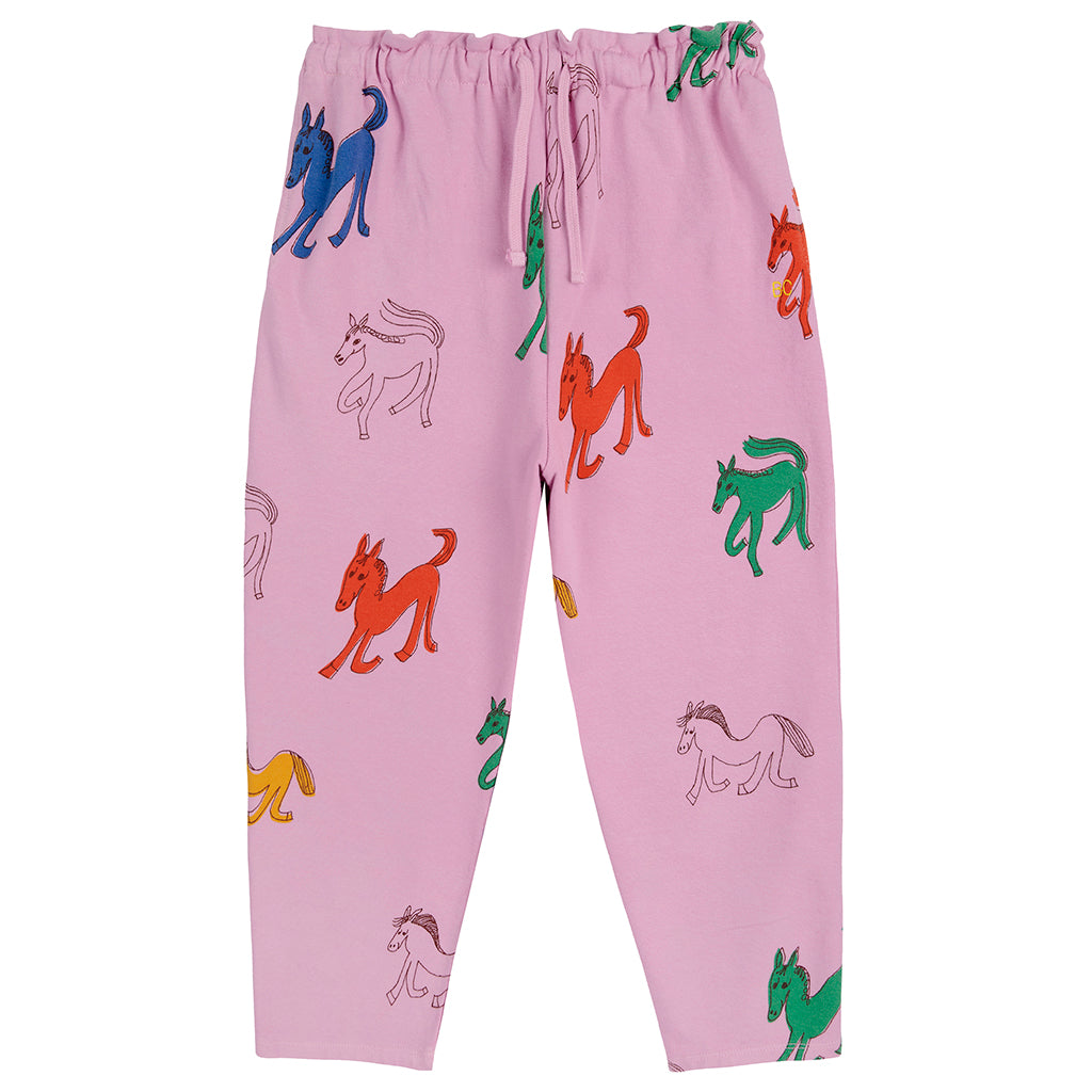 Bobo Choses Child Wonder Horse All Over Sweatpants Pink