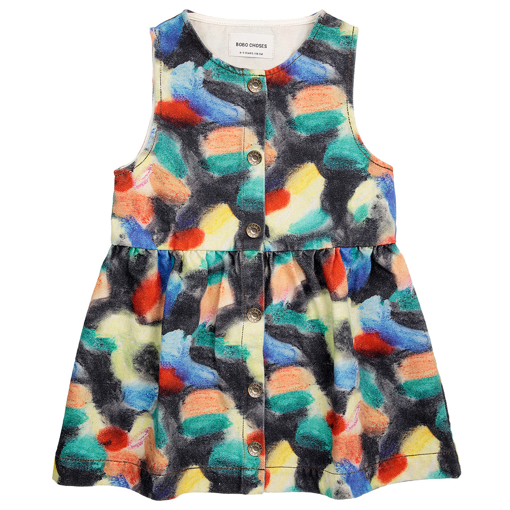 Bobo Choses Child Fantasy World All Over Dress Multicolour