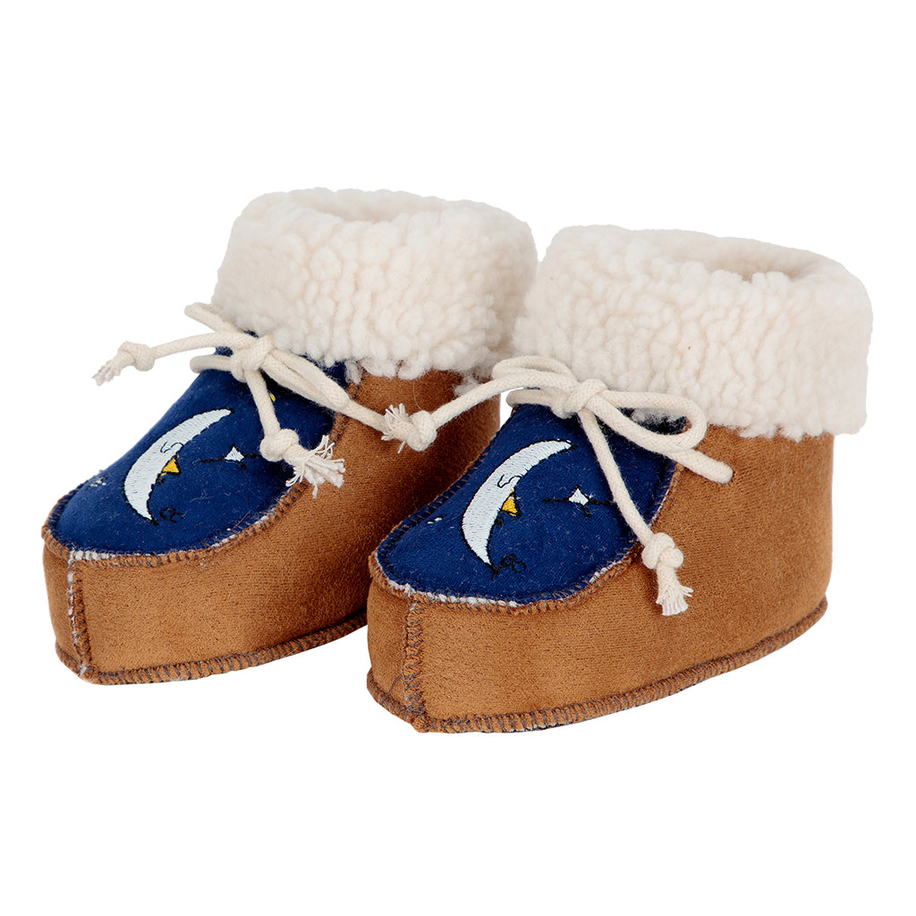 Bobo Choses Baby Beneath The Moon Booties Brown