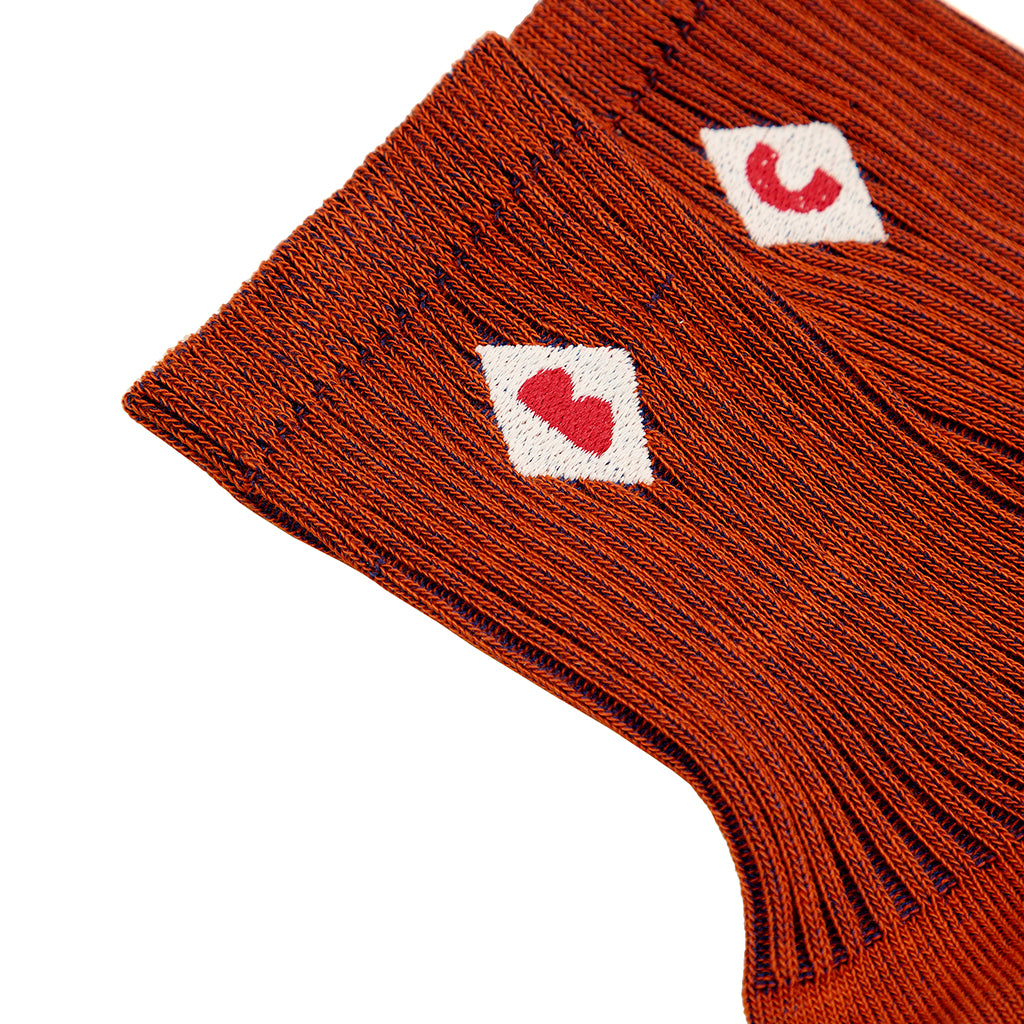 Bobo Choses Child Bicolour Socks Burgundy Red