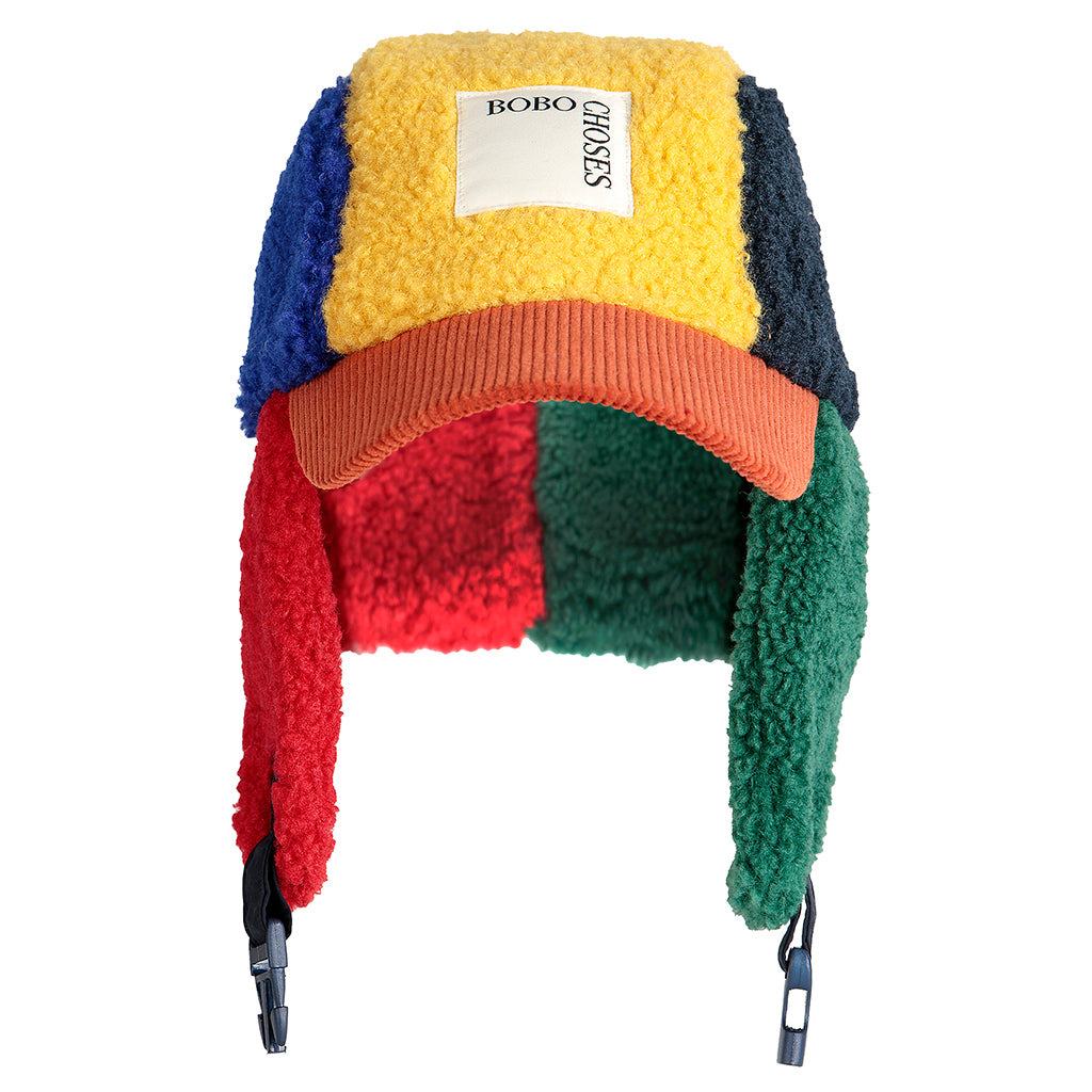 Bobo Choses Child Colour Block Chapka Hat Multicolour