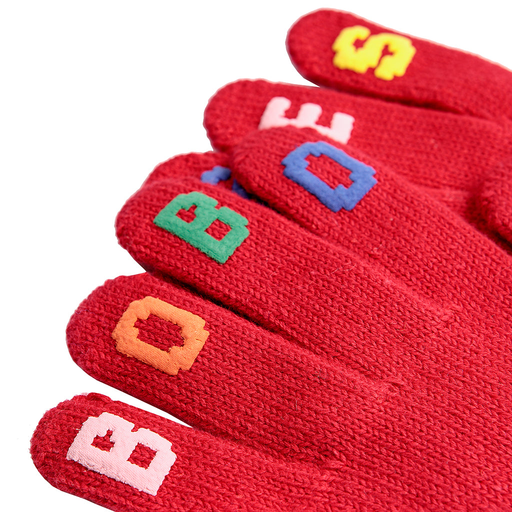Bobo Choses Child Knitted Gloves Red