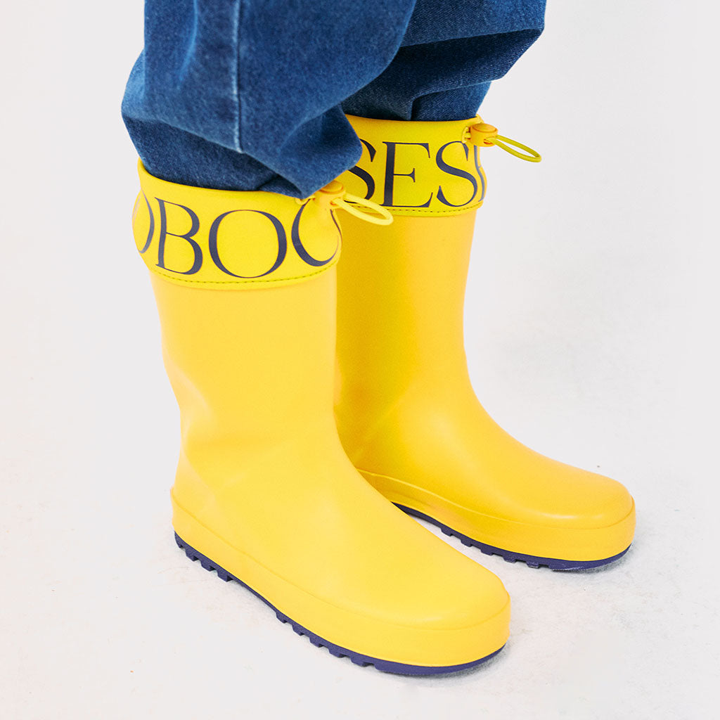 Bobo Choses Child Rain Boots Yellow