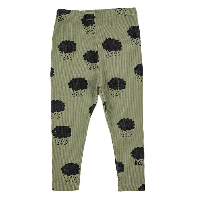 Bobo Choses Iconic Baby All Over Cloud Leggings Olive Green - Advice from a  Caterpillar
