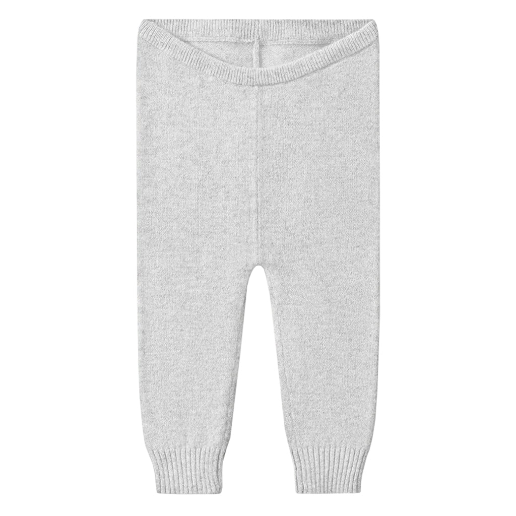 Bonpoint Baby Cashmere Leggings Light Heather Grey