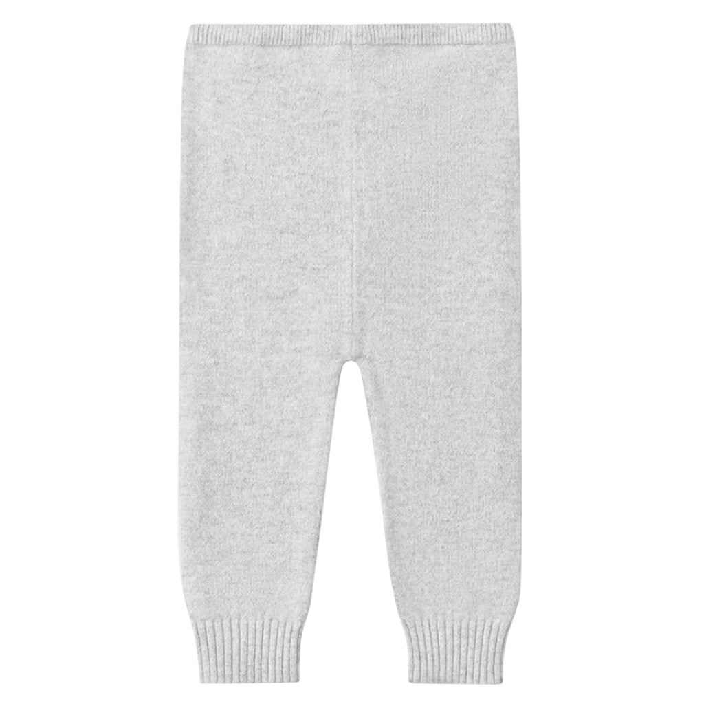 Bonpoint Baby Cashmere Leggings Light Heather Grey