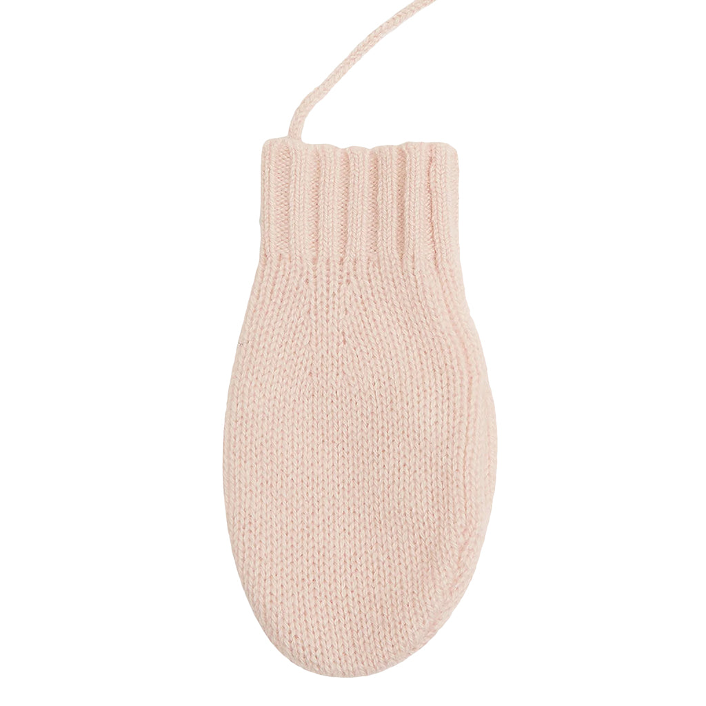 Bonpoint Baby Cashmere Mittens Light Pink