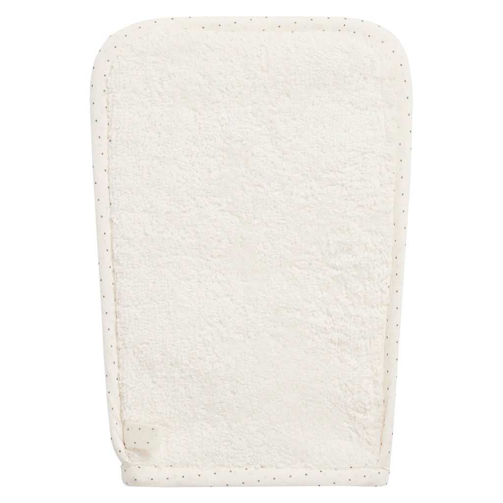 Bonpoint Baby Wash Mitt Milk White