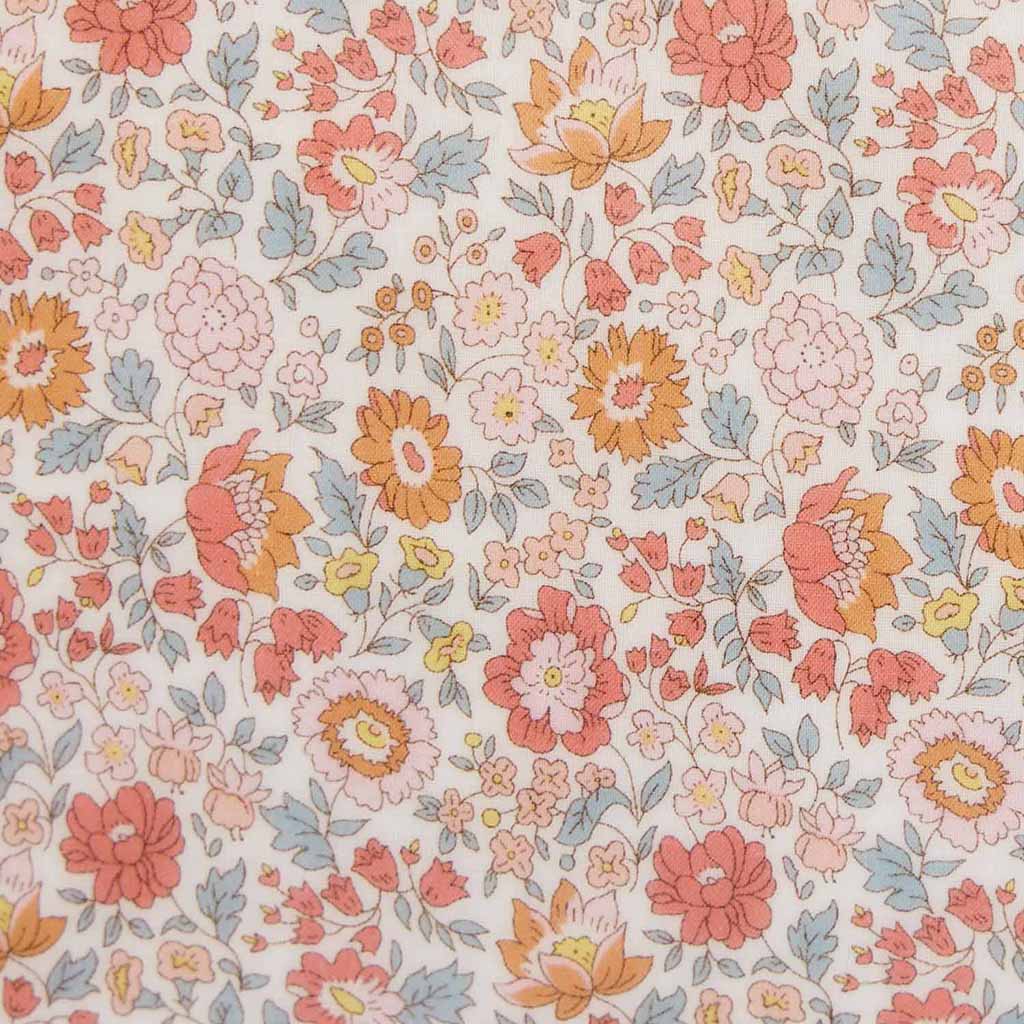 Bonpoint Toiletry Bag Liberty Orange Floral Print