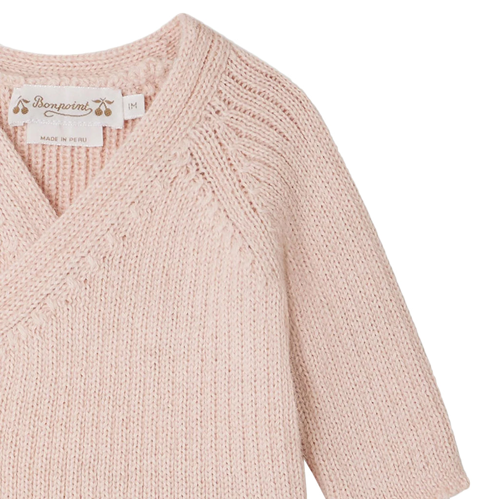 Bonpoint Baby Theva Two Piece Set Rose Pink