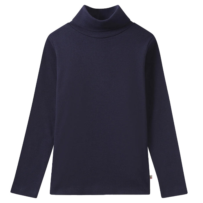 Bonpoint Child Turtleneck T-shirt Marine Blue