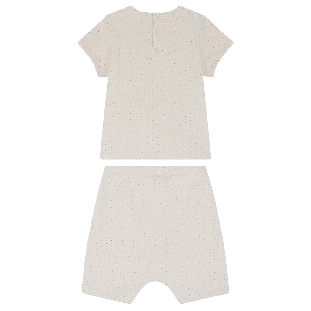 Bonpoint Baby Fanilo Two Piece Set Grey