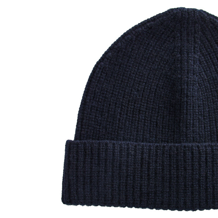 Bonpoint Child Benny Cashmere Hat Marine Blue