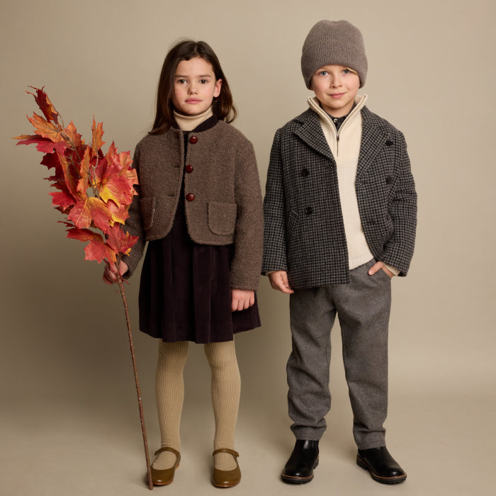 Bonpoint Child Benny Cashmere Hat Chestnut Brown