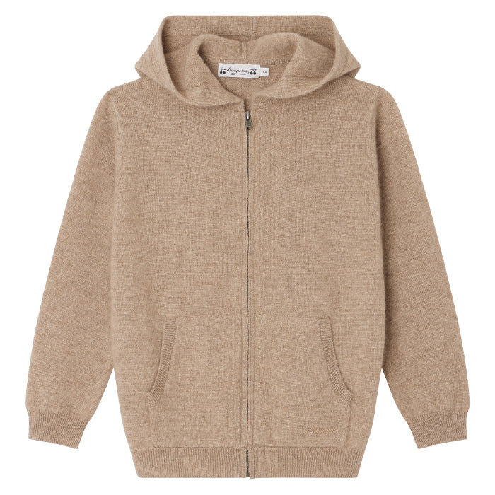 Bonpoint Child Tylcy Cashmere Sweater Praline Brown