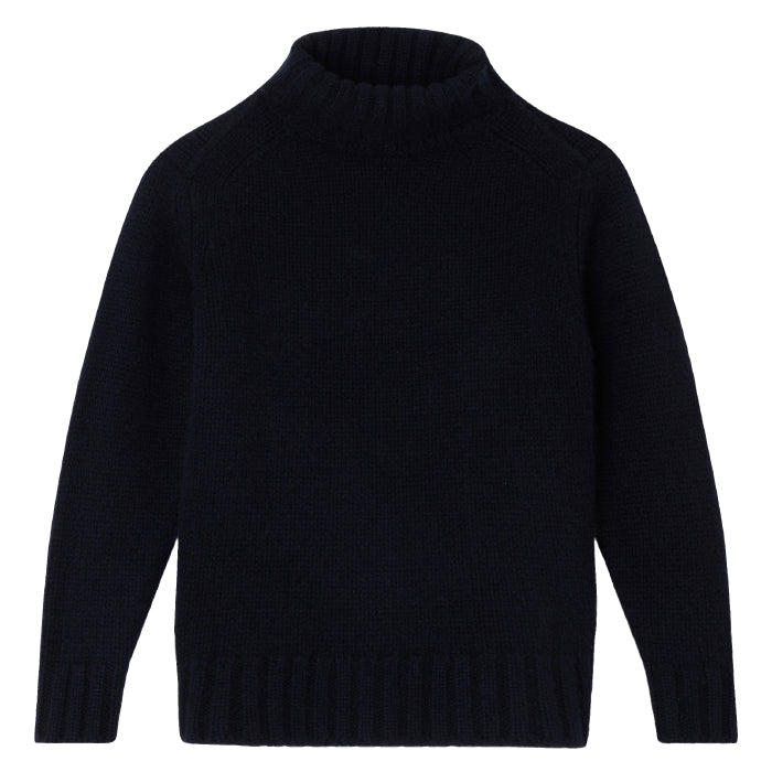 Bonpoint Child Temperance Cashmere Sweater Marine Blue