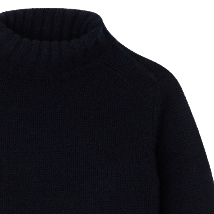 Bonpoint Child Temperance Cashmere Sweater Marine Blue