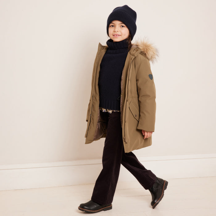 Bonpoint Child Temperance Cashmere Sweater Marine Blue