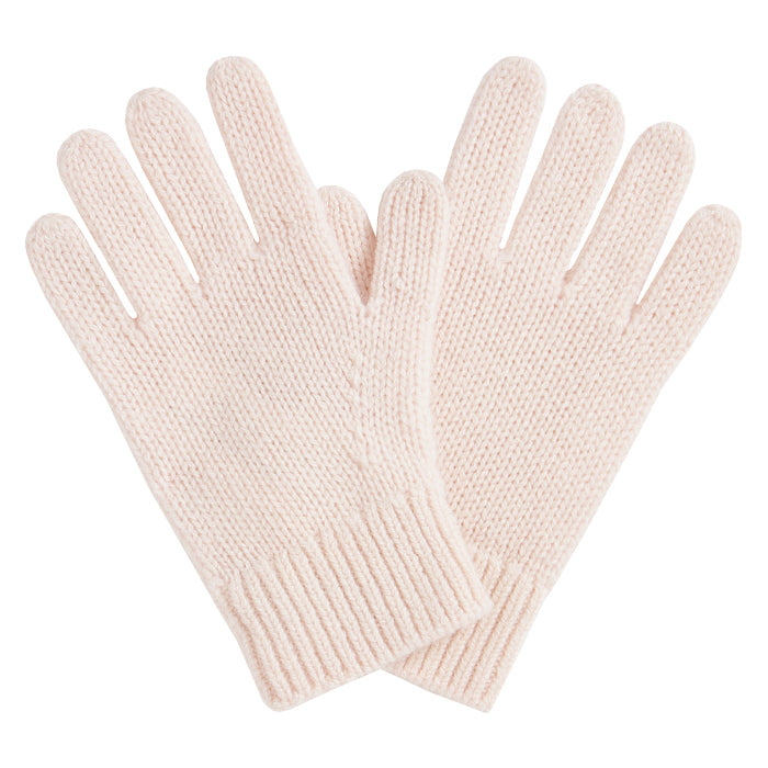 Bonpoint Child Birk Cashmere Gloves Pale Pink
