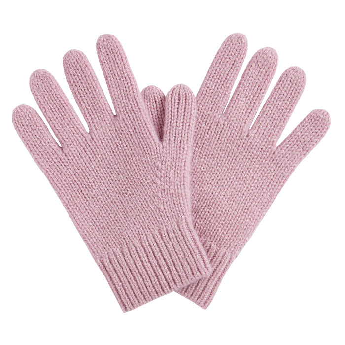 Bonpoint Child Birk Cashmere Gloves Peony Pink