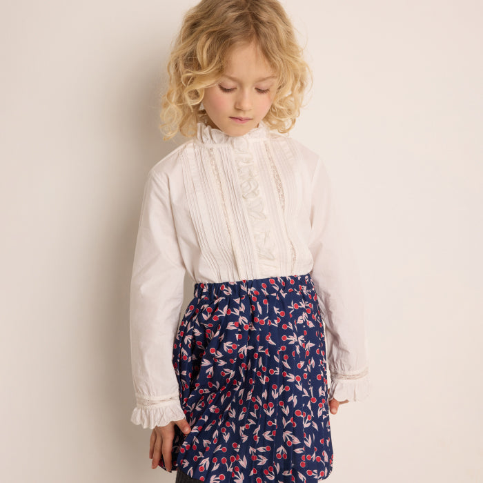 Bonpoint Child Tivi Blouse Milk White