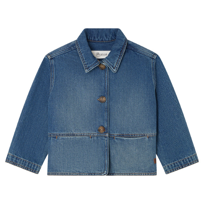 Bonpoint Child Clarity Jacket Denim Blue - Advice from a Caterpillar