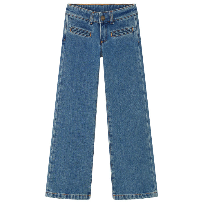 Bonpoint Child Bestie Jeans Pants Denim Blue