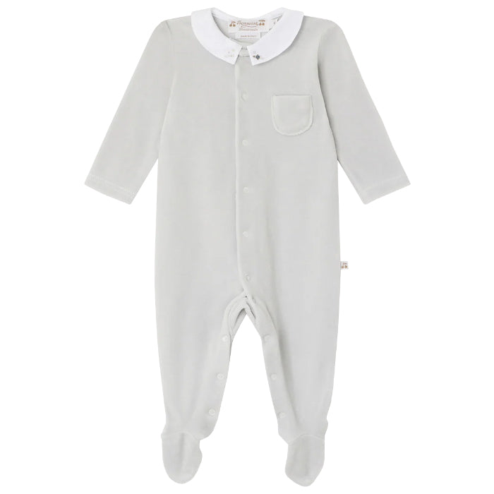 Bonpoint Baby Tilouan Pyjama Tonnerre Grey