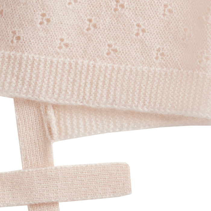 Bonpoint Baby Taneo Cashmere Hat Rose Pink