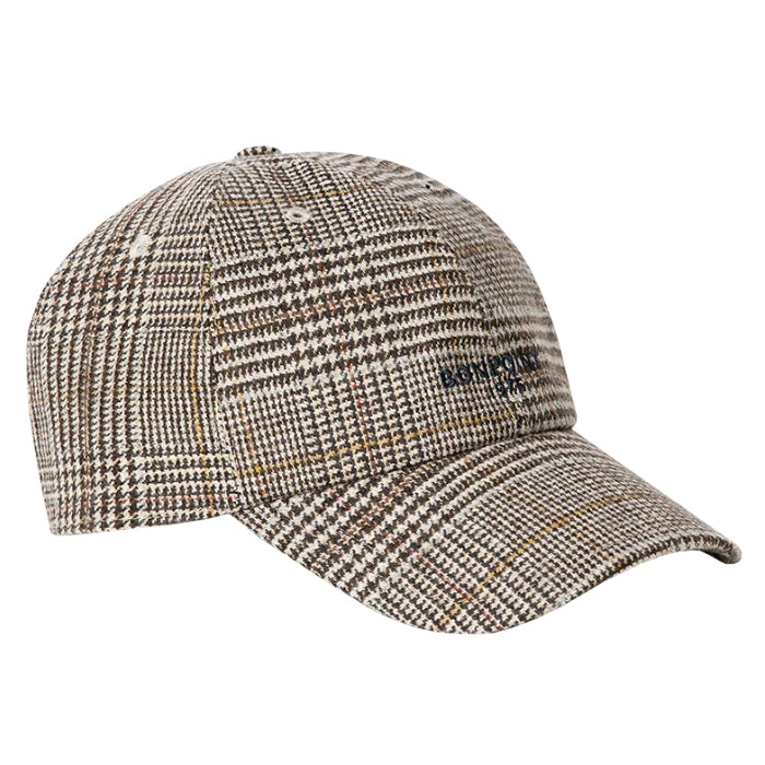 Bonpoint Woman Stirling Hat Chocolate Brown Plaid