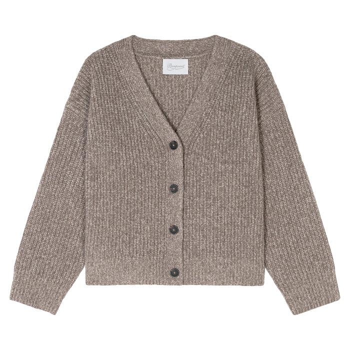 $380 Bonpoint soft merino lambswool good cardigan Sweater