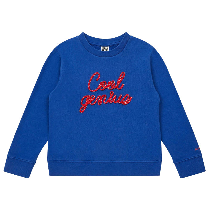 Bonton Child Cool Genius Sweatshirt Blue Planet