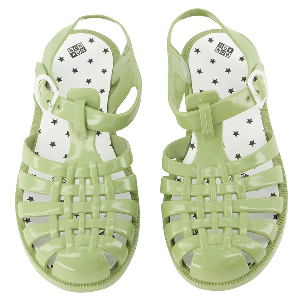 Bonton x Meduse Baby And Child Jellyfish Sandals Bush Green Green 21 4.5