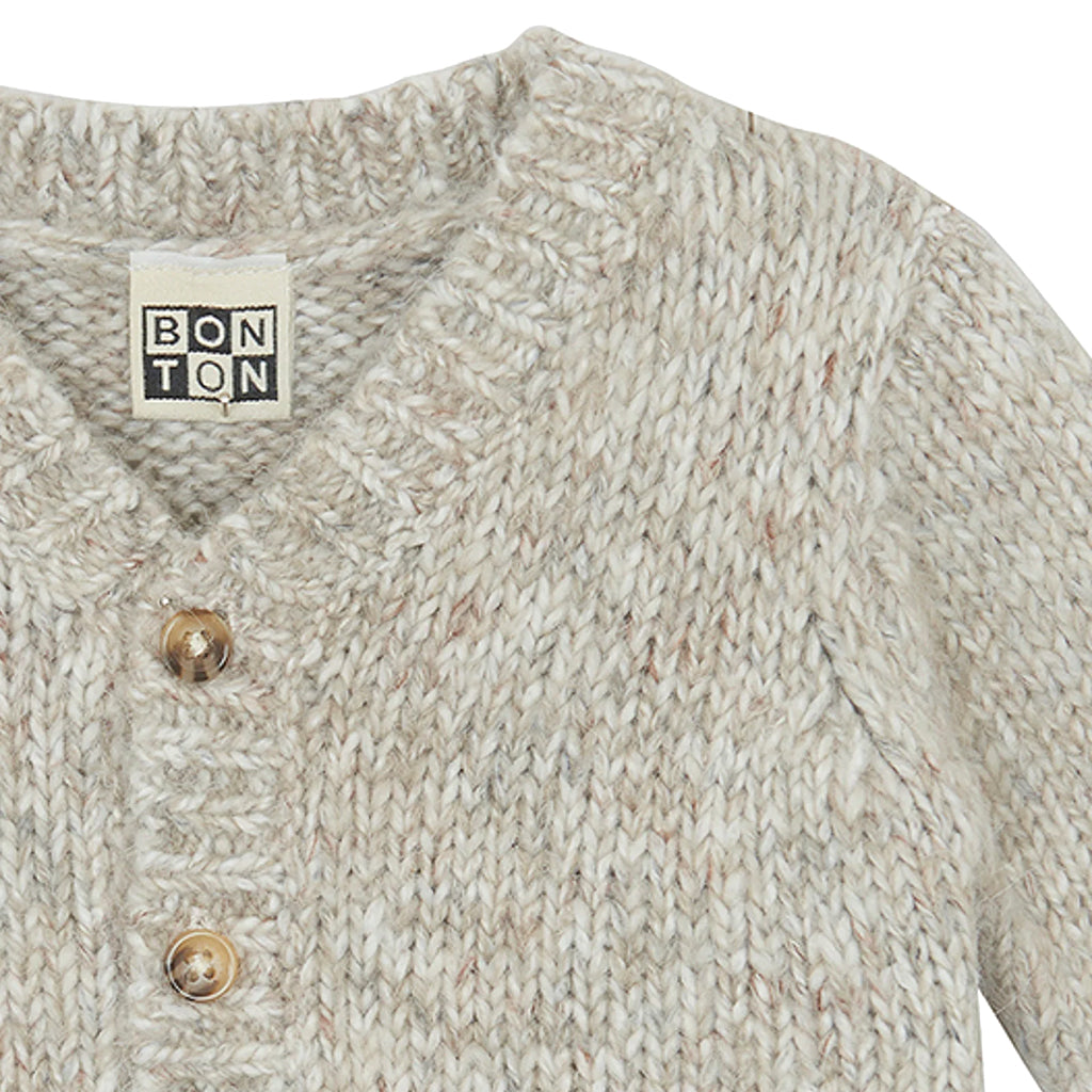 Bonton Baby Boy Cardigan China Beige