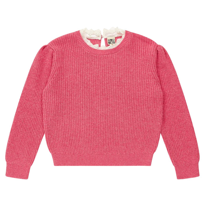 Bonton Child Sweater Fresh Rose Pink - Advice from a Caterpillar