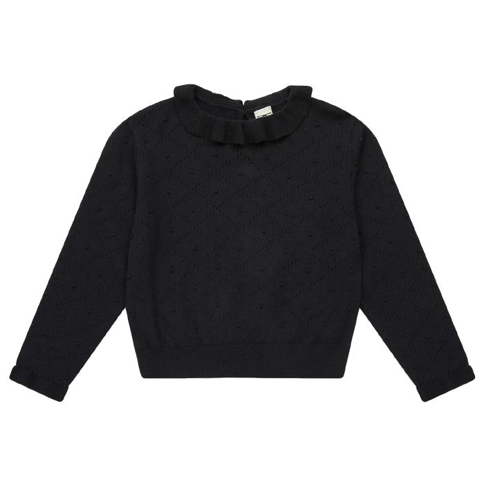 Bonton Child Froufrou Sweater Black